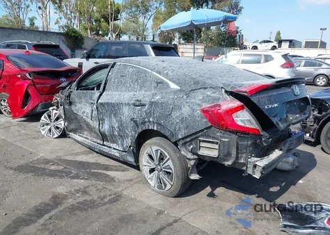 2017 Honda Civic Ex-T из США, поврежденный, VIN 2HGFC1F32HH656122